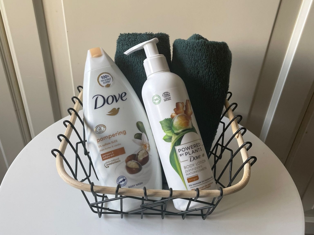 Dove douch set